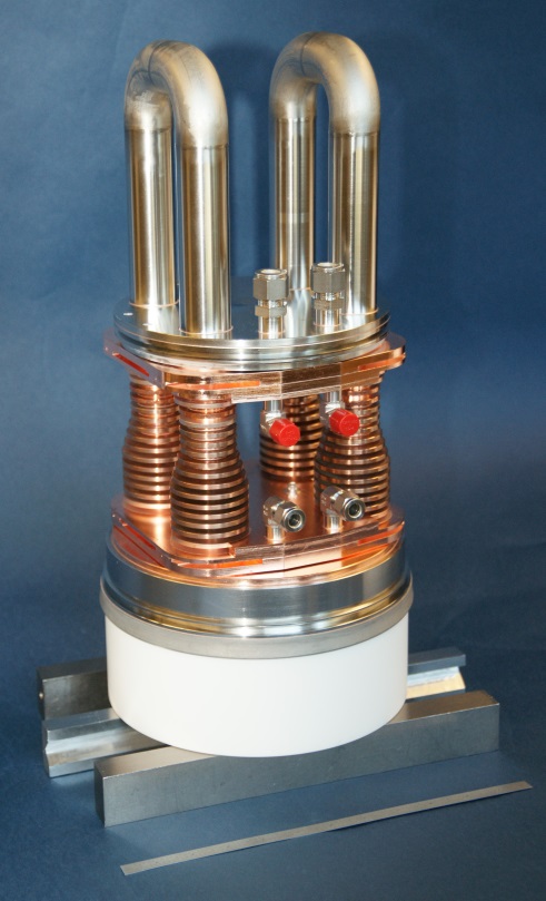 Quad-beam X-band klystron
